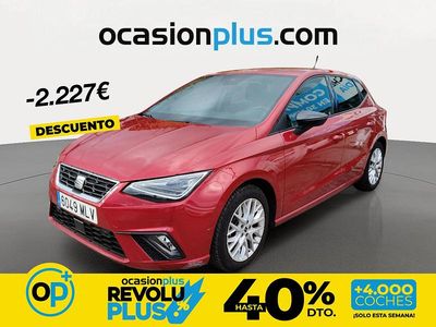 Usado Seat Ibiza FR 110 CV (80 kW) 2023 Rojo Berlina