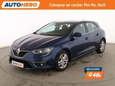 Usado Renault Mégane III Intens 130 CV (95 kW) 2016 Azul Berlina