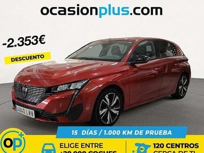 Usado Peugeot 308 Allure 131 CV (96 kW) 2022 Rojo Utilitario