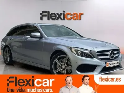 Usado Mercedes C220 AMG 170 CV (125 kW) 2016 Gris Familiar