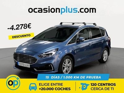 Usado Ford S-MAX Titanium 190 CV (139 kW) 2020 Azul Monovolumen