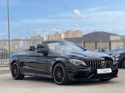 Usado Mercedes C63S AMG 510 CV (375 kW) 2023 Negro Descapotable