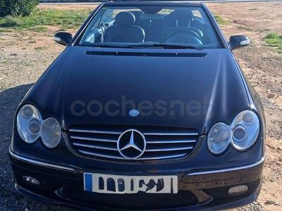Usado Mercedes CLK500 Avantgarde 306 CV (225 kW) 2003 Negro Descapotable