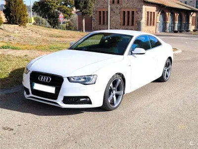 Usado Audi A5 S-Line 177 CV (130 kW) 2012 Blanco Coupe