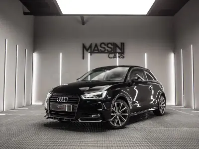 Usado Audi A1 Design 150 CV (110 kW) 2015 Negro Utilitario