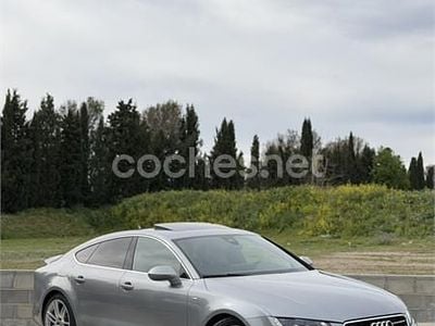 Usado Audi A7 Sportback 300 CV (220 kW) 2012 Gris / plata Utilitario