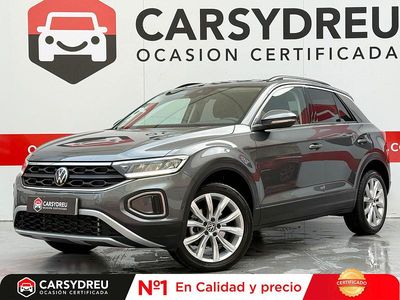 Gris / plata Usado 2023 VW T-Roc Life SUV | 24.100 € (Precio justo)