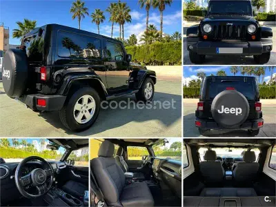 Usado Jeep Wrangler Sahara 200 CV (147 kW) 2012 Negro SUV