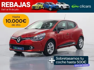Usado Renault Clio IV LIMITED 75 CV (55 kW) 2016 Rojo Berlina
