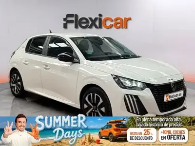 Usado Peugeot 208 Style 100 CV (73 kW) 2024 Blanco Utilitario