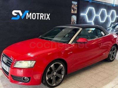 Usado Audi A5 Cabriolet 177 CV (130 kW) 2011 Rojo Descapotable