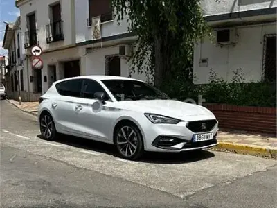 Usado Seat Leon FR 150 CV (110 kW) 2024 Blanco Berlina