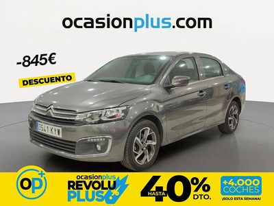 Usado Citroën C-Elysee I PureTech 82 CV (60 kW) 2019 Gris Berlina
