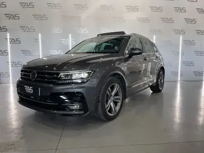 Käytetty VW Tiguan Advance 150 HP (110 kW) 2019 Valkoinen Katumaasturi