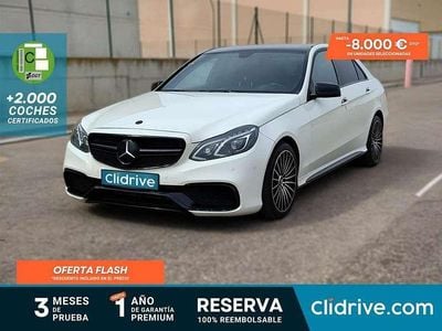 Usado Mercedes E220 Elegance 170 CV (125 kW) 2016 Blanco Berlina