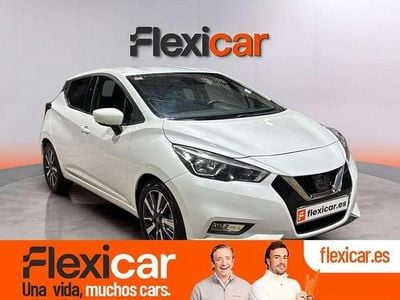 Usado Nissan Micra N-Connecta 90 CV (66 kW) 2019 Blanco Utilitario