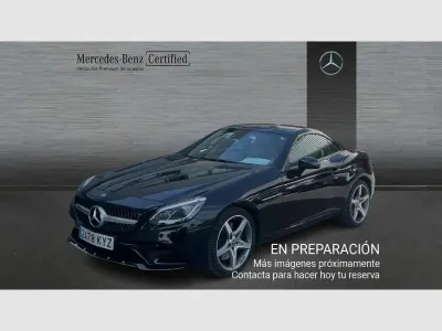 Usado Mercedes SLC200 184 CV (135 kW) 2019 Negro Descapotable
