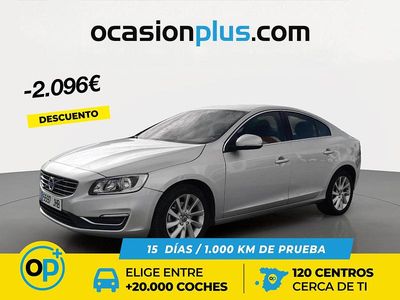 Gris plata Usado 2015 Volvo S60 Summum Berlina | 13.704 € (Precio justo)