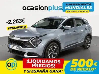 Usado Kia Sportage 230 CV (169 kW) 2022 Gris SUV