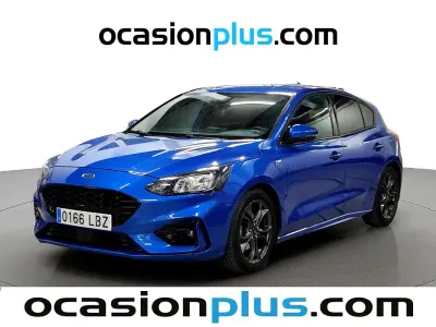 Usado Ford Focus ST-Line 125 CV (91 kW) 2019 Azul Utilitario
