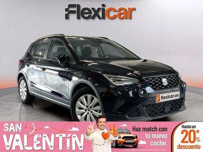 Usado Seat Arona Reference 110 CV (80 kW) 2022 Negro SUV