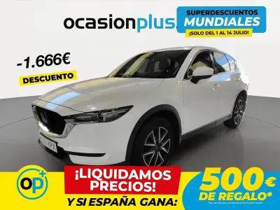 Usado Mazda CX-5 Sky 194 CV (142 kW) 2018 Blanco SUV