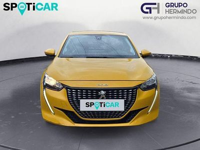 Begagnad Peugeot 208 Allure 100 HK (73 kW) 2020 Gul Halvkombi