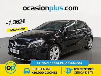 Usado Mercedes A180 Style 122 CV (89 kW) 2017 Negro