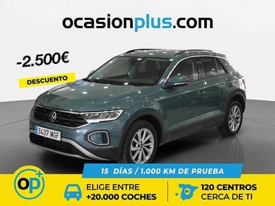 Gris / plata Usado 2023 VW T-Roc Life SUV | 22.550 € (Precio justo)