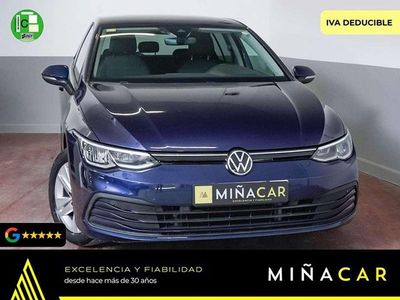 Usado VW Golf VIII Life 131 CV (96 kW) 2021 Azul Utilitario