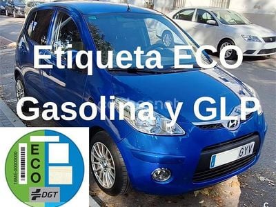 Usado Hyundai i10 Comfort 78 CV (57 kW) 2010 Azul Utilitario