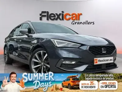 Usado Seat Leon FR 150 CV (110 kW) 2024 Gris Familiar