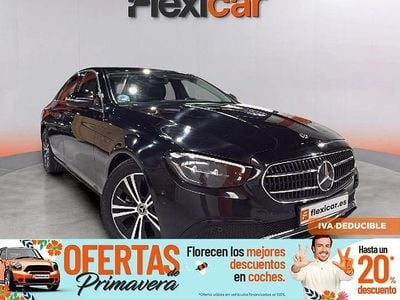 Usado Mercedes E220 194 CV (142 kW) 2021 Negro Familiar