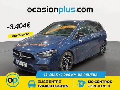 Usado Mercedes B200 150 CV (110 kW) 2021 Azul Monovolumen
