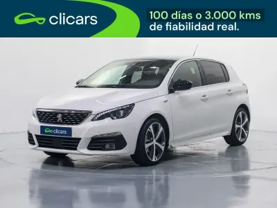 Usado Peugeot 308 GT 130 CV (95 kW) 2021 Blanco Berlina