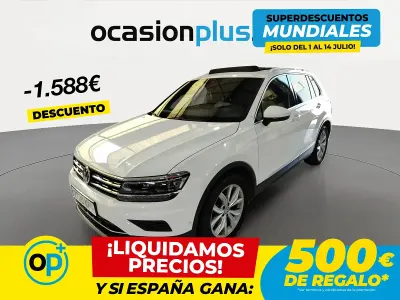 Usado VW Tiguan Sportline 150 CV (110 kW) 2017 Blanco SUV