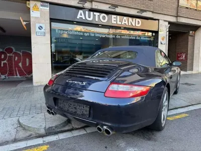Usado Porsche 911 Carrera S Cabriolet 355 CV (261 kW) 2007 Azul Descapotable
