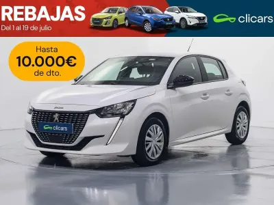 Usado Peugeot 208 Active 102 CV (75 kW) 2022 Blanco Utilitario