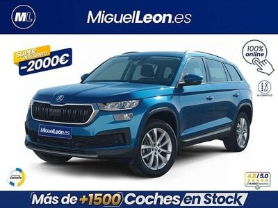 Usado Skoda Kodiaq Ambition 150 CV (110 kW) 2024 Azul SUV