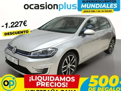 Usado VW e-Golf 100 kW (136 CV) 2020 Plateado Utilitario