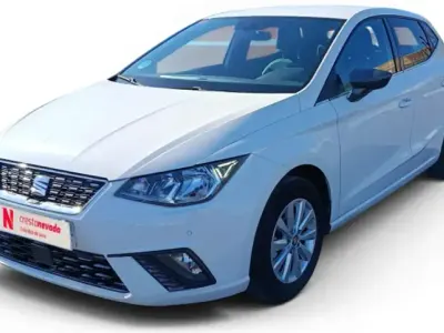Usado Seat Ibiza XCELLENCE 110 CV (80 kW) 2021 Blanco Utilitario