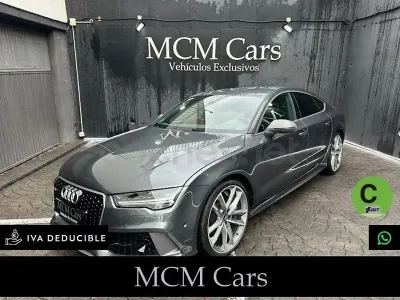 Usado Audi RS7 Sportback Performance 605 CV (444 kW) 2017 Gris Utilitario