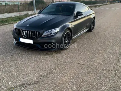 Usado Mercedes C63 AMG 476 CV (350 kW) 2020 Negro Coupe