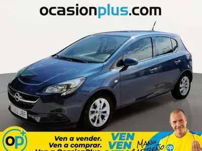 Usado Opel Corsa Selective 95 CV (69 kW) 2016 Azul Utilitario