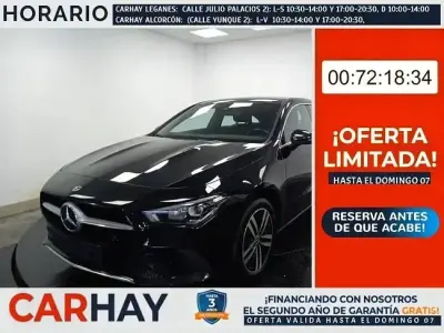 Usado Mercedes CLA250e Business 218 CV (160 kW) 2021 Negro Berlina