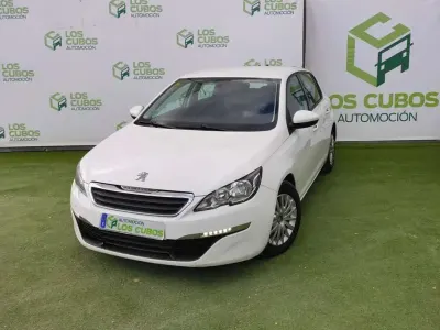Usado Peugeot 308 Business-Line 99 CV (72 kW) 2016 Blanco Berlina