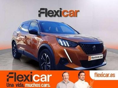 Usado Peugeot 2008 GT-line 131 CV (96 kW) 2020 Naranja SUV
