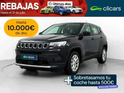 Usado Jeep Compass Altitude 130 CV (95 kW) 2025 Negro SUV
