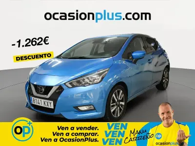 Używany Nissan Micra N-Connecta 90 KM (66 kW) 2019 Niebieski Hatchback