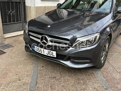 Usado Mercedes C220 170 CV (125 kW) 2015 Azul Berlina